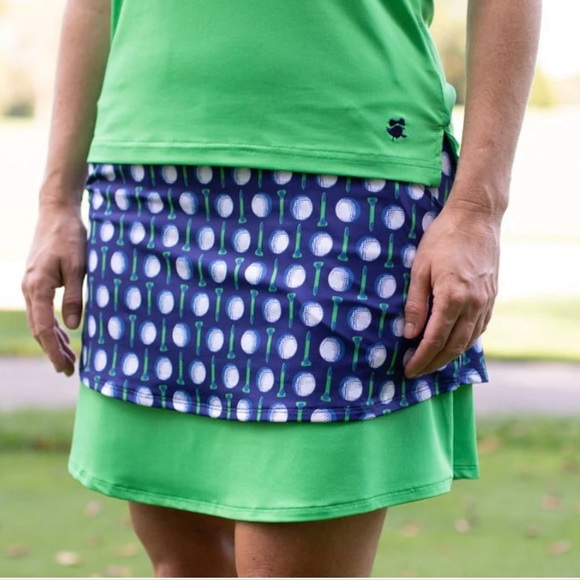 Birdies & Bows Golf Skort Size L - Picture 8 of 8